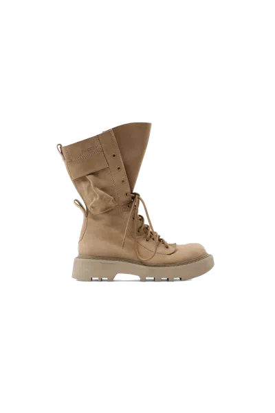 Jw Anderson Combat Boot Beige