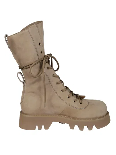 Jw Anderson Combat Boot In Gray