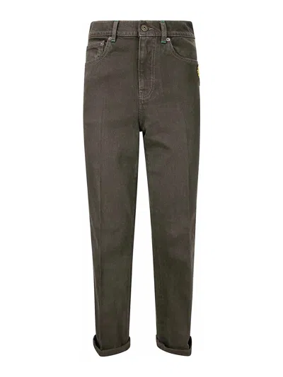 JW ANDERSON JEANS BOOT-CUT - MARRÓN TOPO