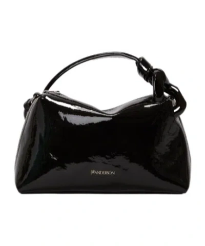 JW ANDERSON JW ANDERSON JWA CORNER COATED DENIM TOTE BAG