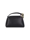 Jw Anderson The Jwa Corner Crossbody In Black
