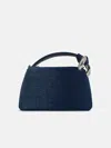 Jw Anderson 'corner' Blue Denim Bag In Blue
