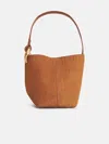 Jw Anderson 'corner' Brown Suede Bucket Bag