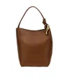 Jw Anderson The Jwa Corner Bucket Tote Bag In Brown