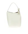 Jw Anderson J.w.anderson 'the Jwa Corner Bucket' Shopping Bag In White