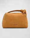 Jw Anderson Corner Canvas Top-handle Bag In Caramel