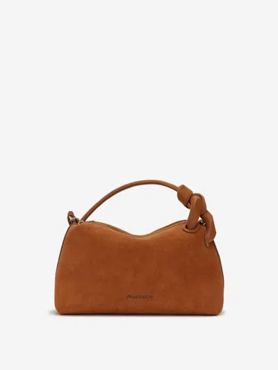 Jw Anderson Corner Canvas Crossbody Bag In Removable And Adjustable Webbing Strap