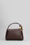 Jw Anderson J.w. Anderson Corner Hand Bag In Brown Leather In Brown