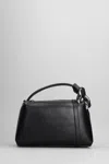 Jw Anderson Leather Bucket Bag Metal Hardware In Black