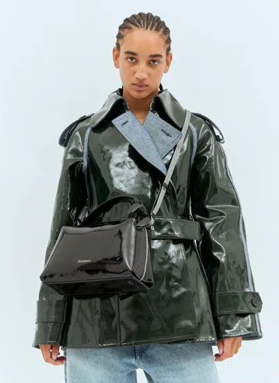 Jw Anderson Corner Handbag In Black