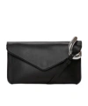 Jw Anderson Corner Leather Mini Bag In Black