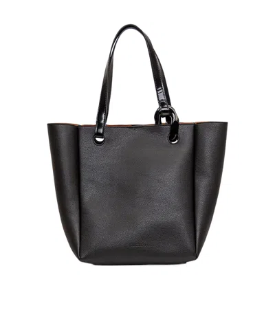 JW ANDERSON JW ANDERSON CORNER LOGO DEBOSSED TOTE BAG