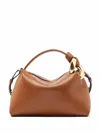 Jw Anderson Corner Shoulder Bag In Brown