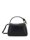 Jw Anderson Shoulder Bag With Adjustable Strap And Metal Hardware In Black