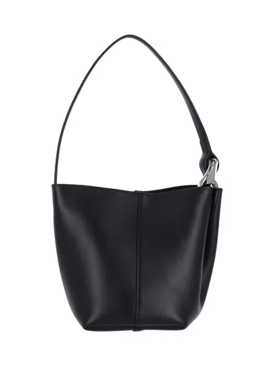 Jw Anderson Corner Small Shoulder Bag In Black
