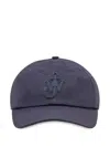 Jw Anderson Logo Patch Baseball Cap In Navy