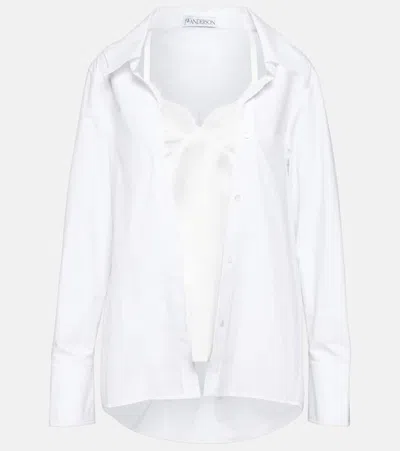 Jw Anderson Cotton Camisole Shirt In White