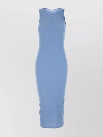 JW ANDERSON COTTON DRESS SLEEVELESS MIDI LENGTH
