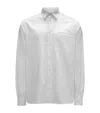Jw Anderson Logo Pocket Shirt In Metallic