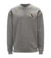 Jw Anderson Felpa Canary In Grey