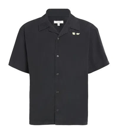 JW ANDERSON COTTON EMBROIDERED SHIRT