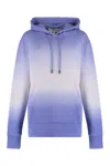 Jw Anderson J.w. Anderson Gradient Hoodie Logo In Blue
