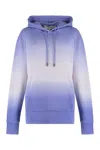 Jw Anderson J.w. Anderson Gradient Hoodie Logo In Blue