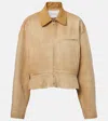 Jw Anderson Beige Curved Hem Workwear Jacket