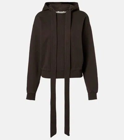 JW ANDERSON COTTON JERSEY HOODIE