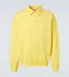 Jw Anderson Rugby Long Sleeve Polo Sweatshirt In Green