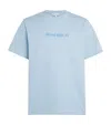 Jw Anderson J. W. Anderson Light Blue Crew Neck T-shirt In Blue