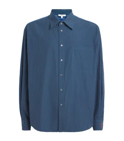 JW ANDERSON COTTON PATCHWORK STRIPE SHIRT
