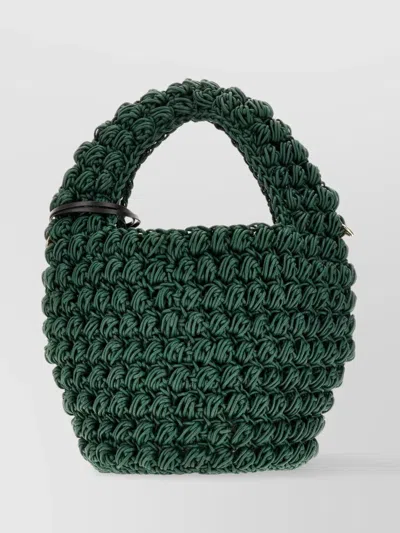 Jw Anderson Cotton Popcorn Cross-body Bag In 575