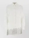 Jw Anderson Rhinestone Shirt Dress Dresses White In Cream