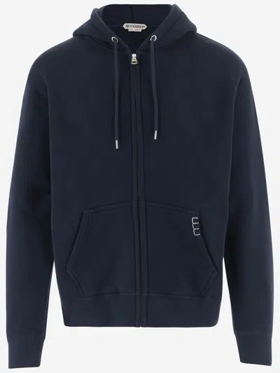 Jw Anderson Cotton Sweatshirt In Blue