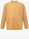 Jw Anderson Light Brown Garment Dyed T-shirt