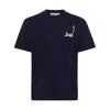 Jw Anderson J. W. Anderson Blue Relaxed Fit Crew Neck T-shirt