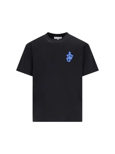 JW ANDERSON CREW-NECK LOGO T-SHIRT