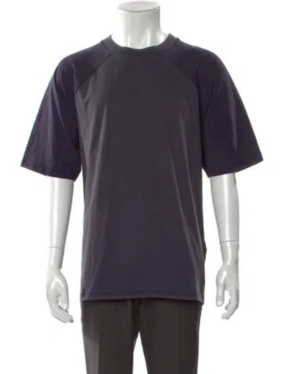 Pre-owned Jw Anderson Crew Neck Short Sleeve T-shirt W/ Tags In Blue