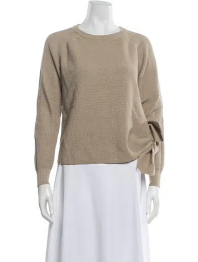 Pre-owned Jw Anderson Crew Neck Sweater In Neutrals