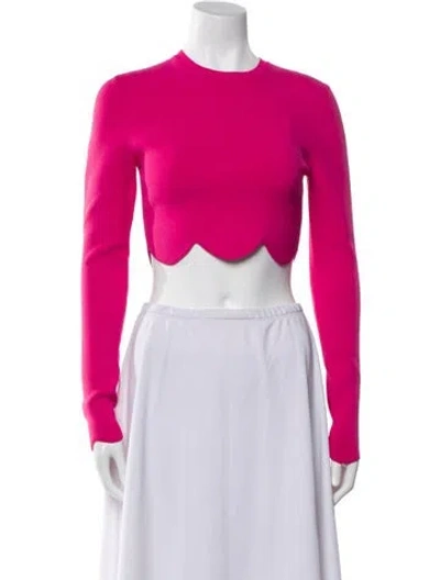 Pre-owned Jw Anderson Crew Neck Sweater W/ Tags In Pink