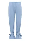 Jw Anderson Tie-fastening Cotton Trousers