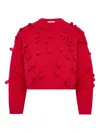 Jw Anderson J. W. Anderson Loop Cropped Jersey In Red