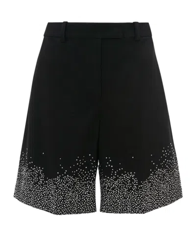 JW ANDERSON CRYSTAL-EMBELLISHED TAILORED SHORTS