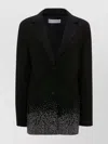 Jw Anderson Crystal Embellished Single-breasted Blazer