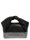 Jw Anderson Crystal Leather Bag In Black