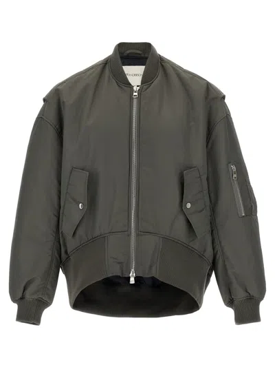 JW ANDERSON JW ANDERSON 'CURVED HEM' BOMBER JACKET