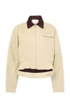 Jw Anderson Curved Hem Workwear Jacket