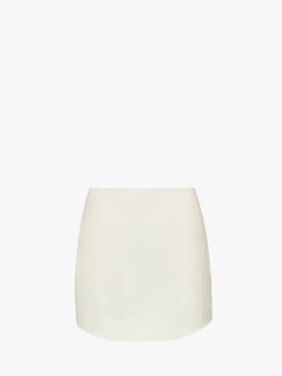 JW ANDERSON CURVED HEM MINI SKIRT