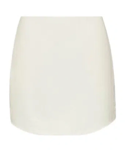 JW ANDERSON JW ANDERSON CURVED HEM MINI SKIRT